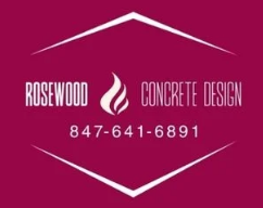 The rosewood concrete design logo